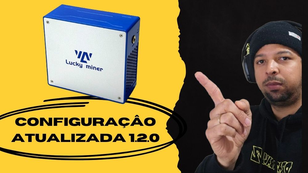 Mineradora bitcoin luckminer lv07 1000g 1th nova