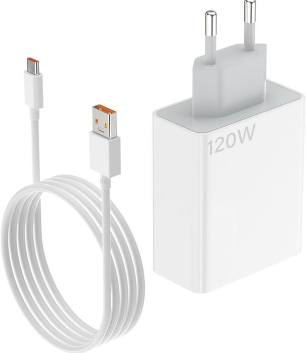 Зарядний пристрій блок живлення Xiaomi 120W + USB Type-C кабель 1 м