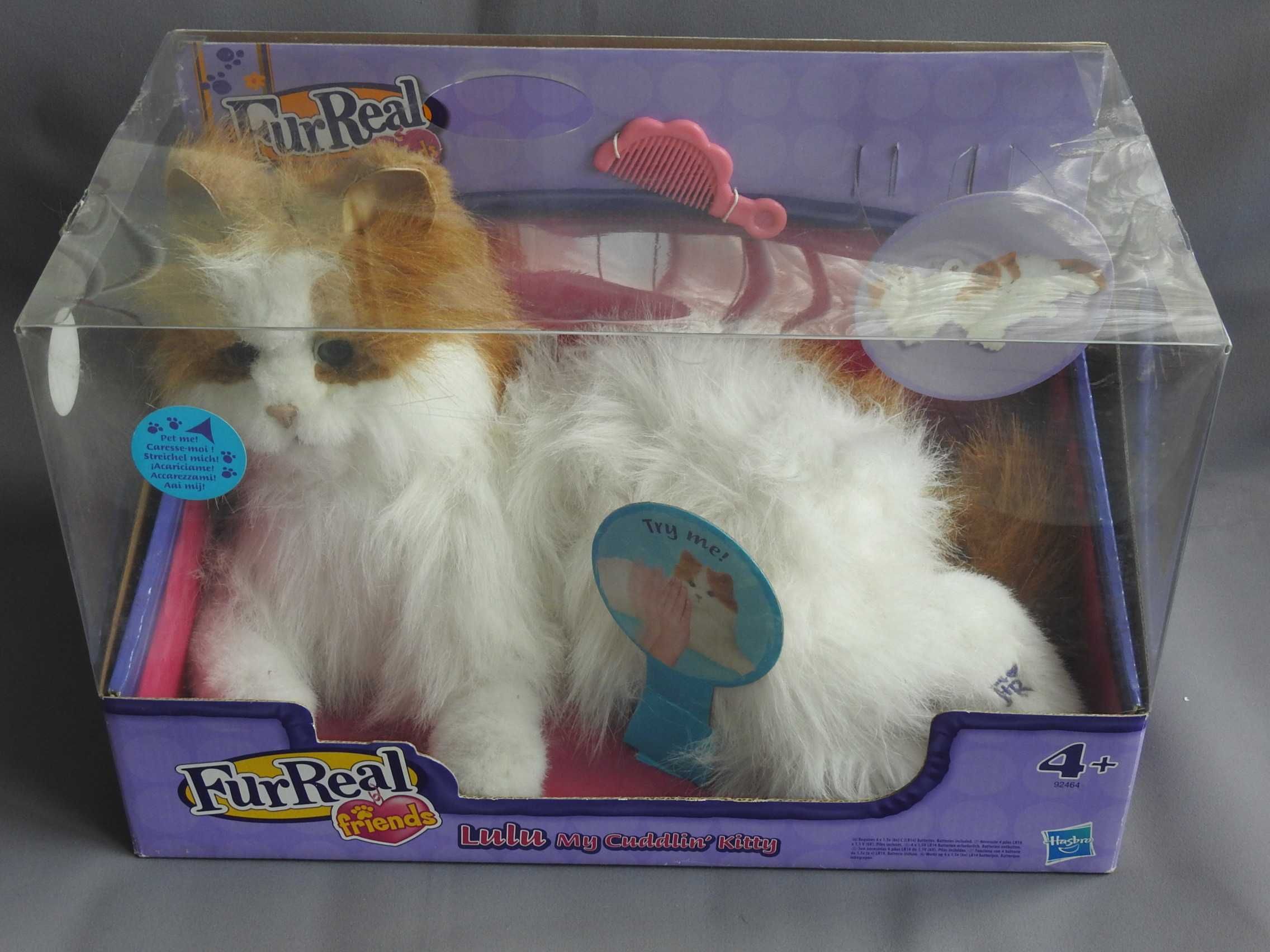 Кошка Лулу новая интерактивная игрушка Fur Real Hasbro в упаковке