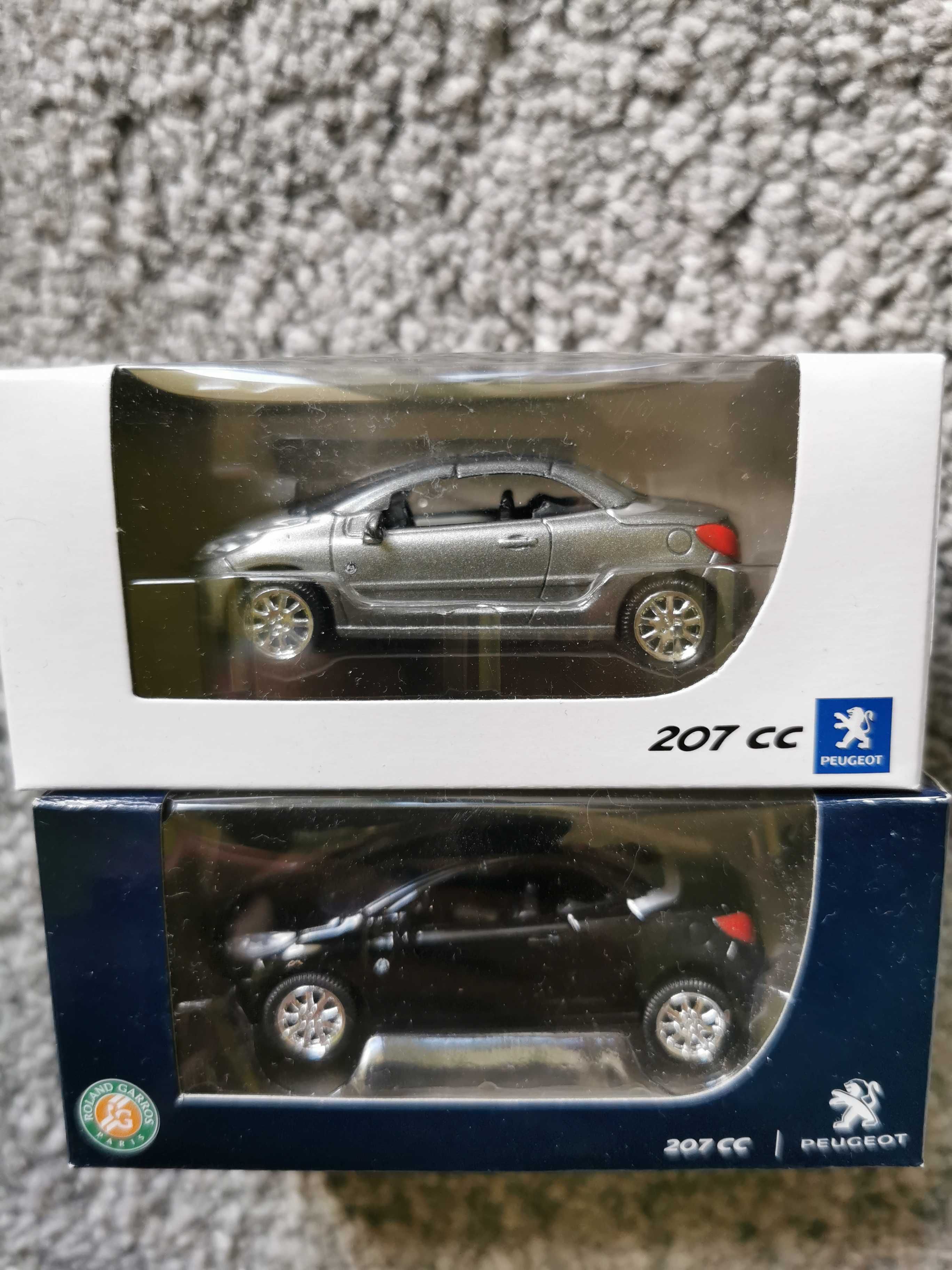 Peugeot 207cc, model 3inch, 1:64