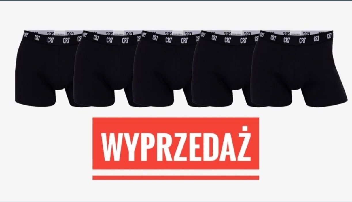 Bokserki CR7 Cristiano Ronaldo Nowe ORYGINAŁ rozm. L. Okazja.