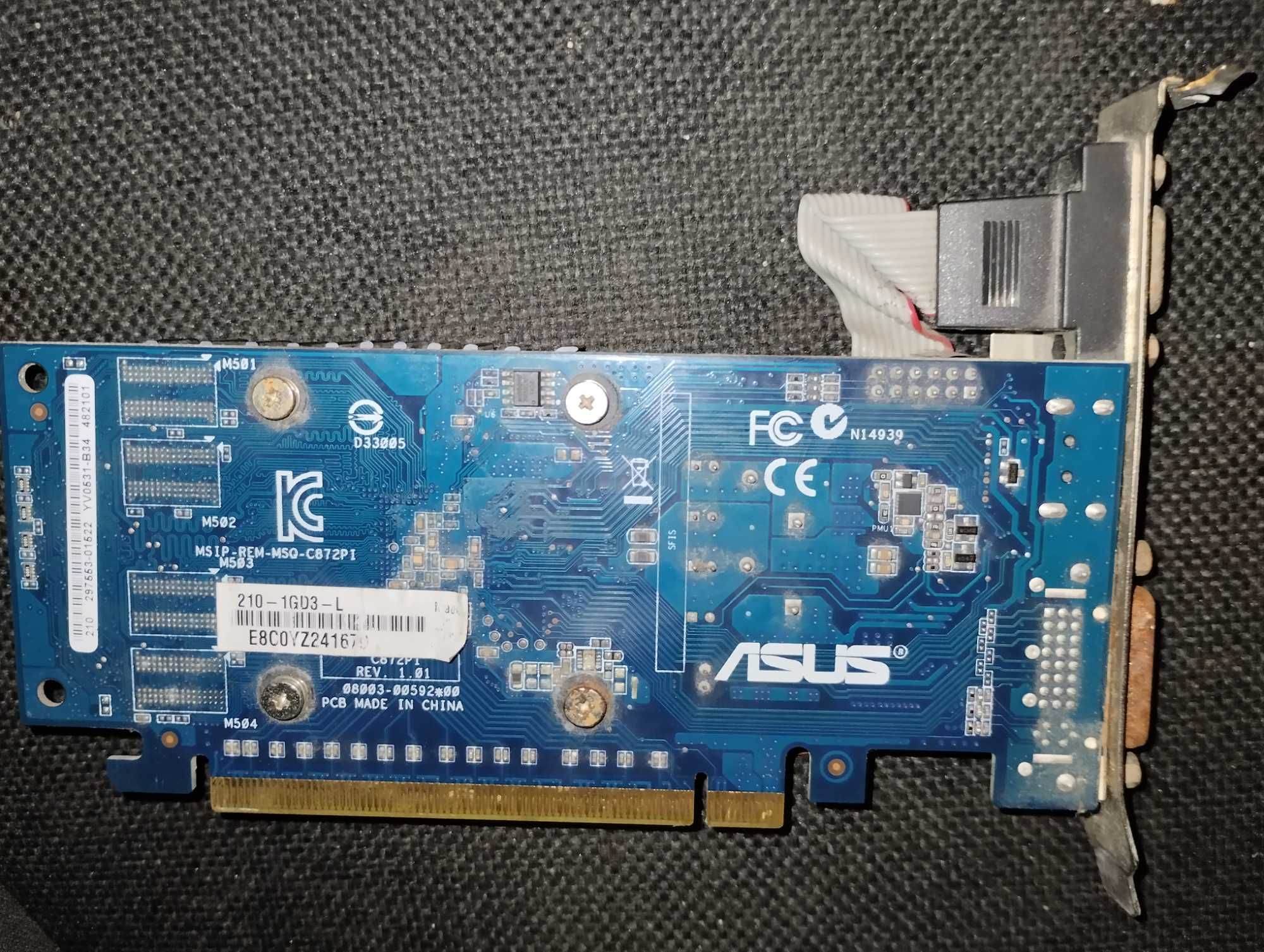 Karta graficzna Asus GeForce 210 1GB DDR3 64 bit