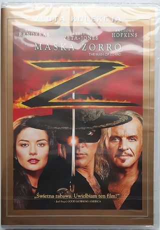 Maska Zorro (DVD) (Folia)