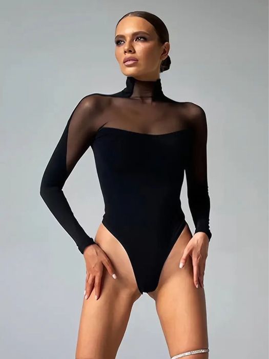 Стильний Боді з сіткою