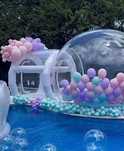 Bubble House wynajem dmuchaniec dom z balonami wesele urodziny