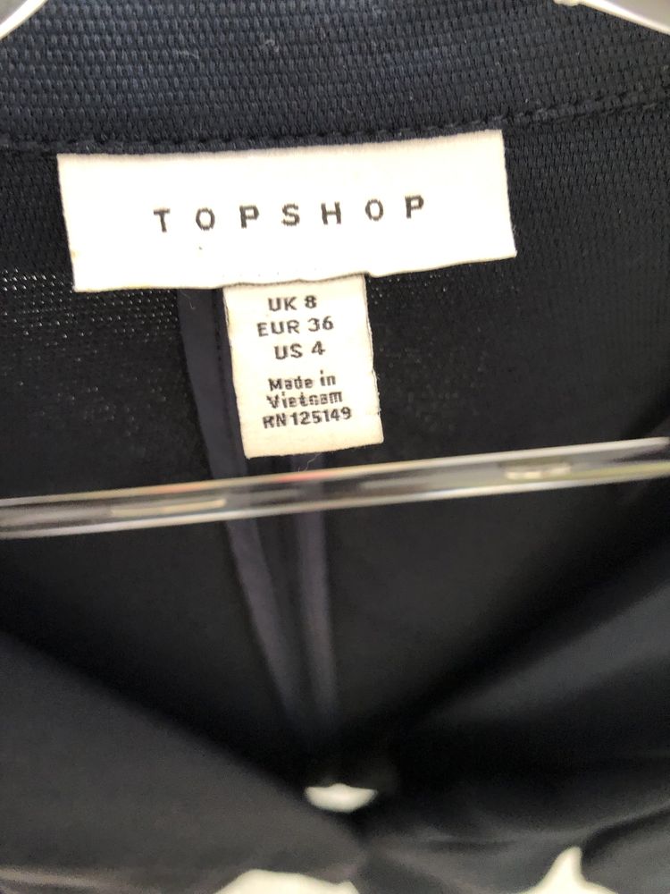 Синій жіночий піджак top shop