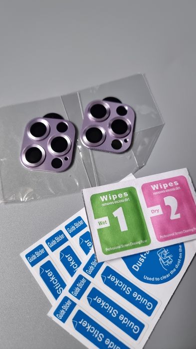 AFARER 2 Pack do iPhone 12 Pro Max, metalowa folia ochronna na aparat