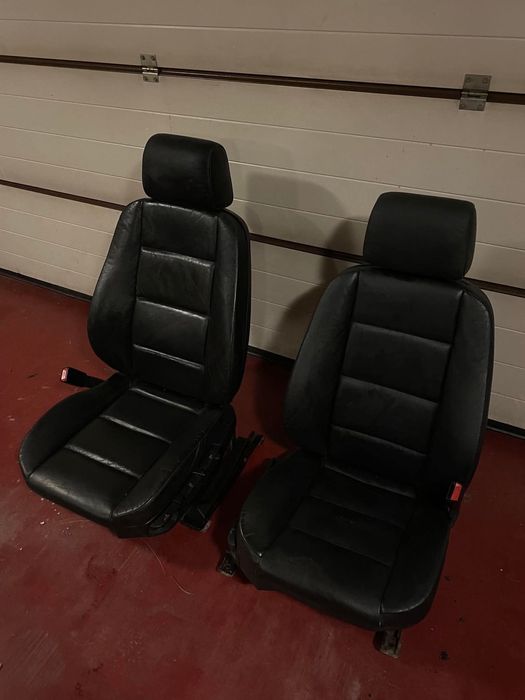 Kpl środek BMW e36 skóry ideał 4x ele. TOURING/SEDAN fotele kanapa+