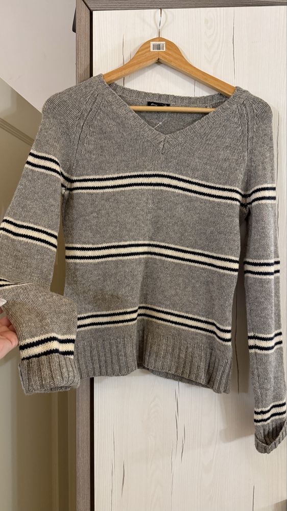 Massimo dutti светр джемпер 100% шерсть