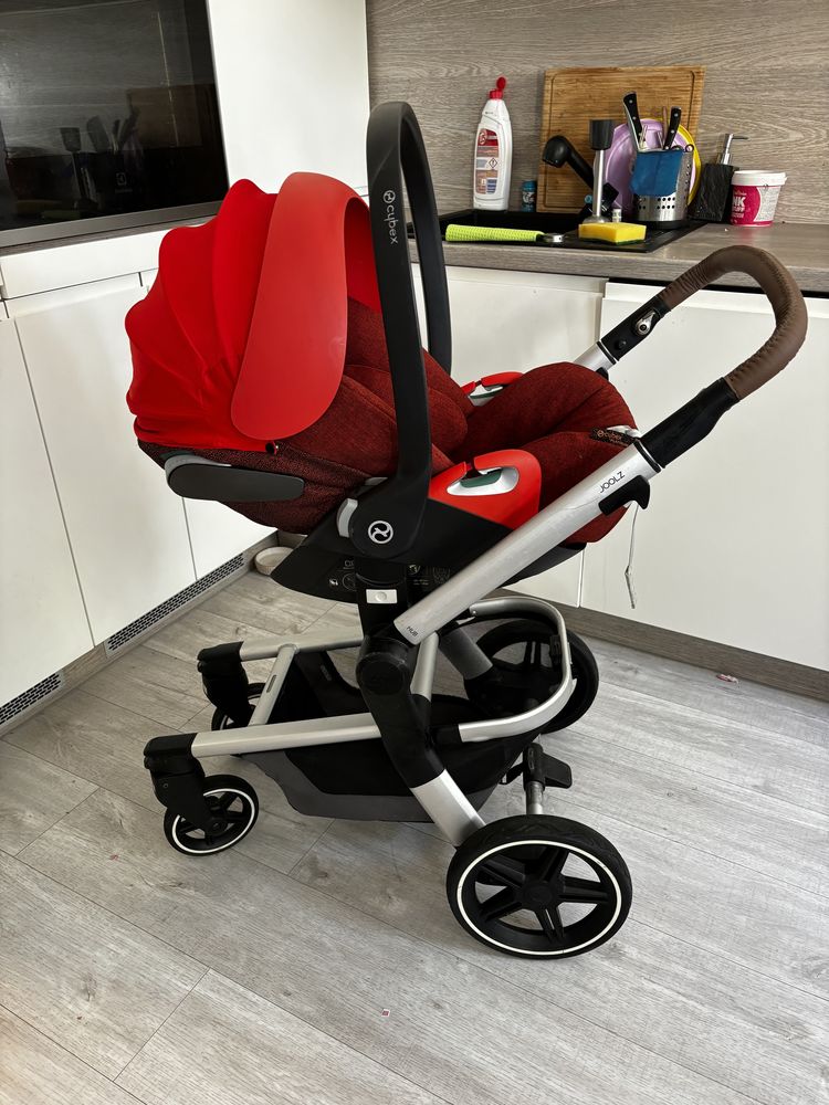 Wózek Joolz hub plus + fotelik Cybex cloud i-size zestaw 3w1