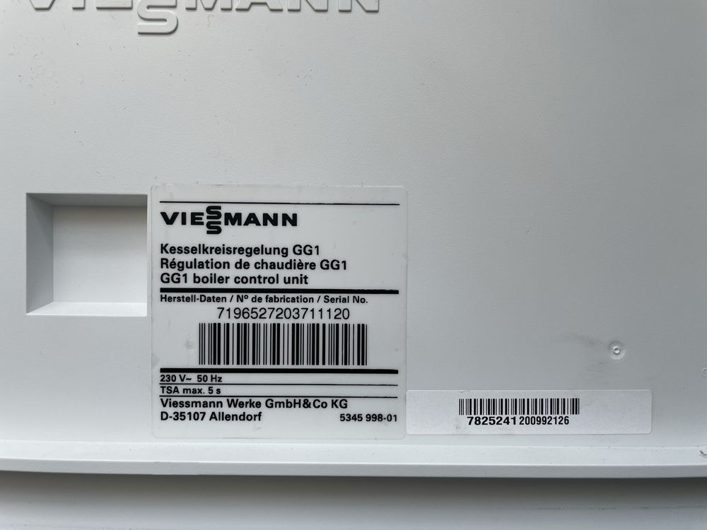 Regulator kotla/sterownik GG1 VIESSMANN