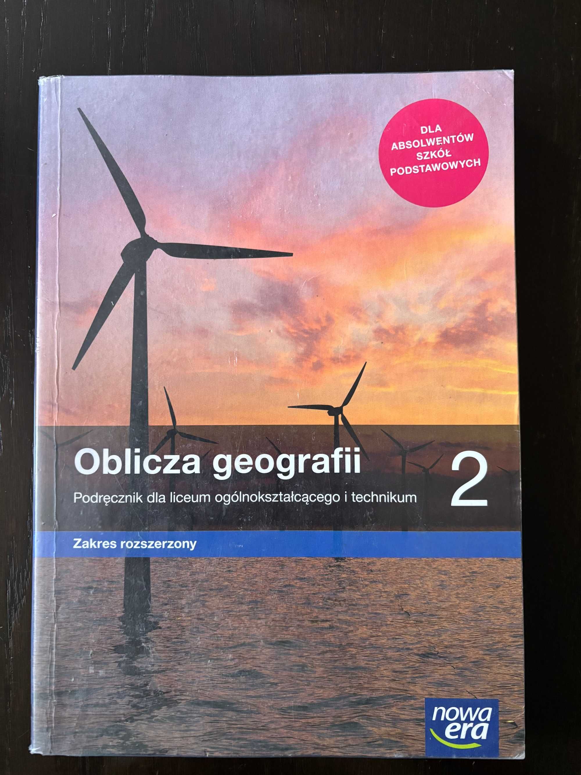 Oblicza geografii 2. Liceum i technikum. Zakres rozszerzony.