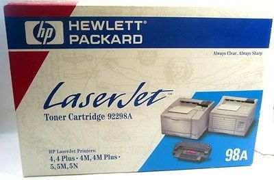 Toner Preto HP LaserJet 98A Original(92298A)