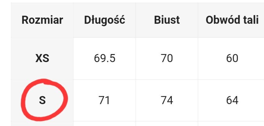 Czarne body rozmiar S
