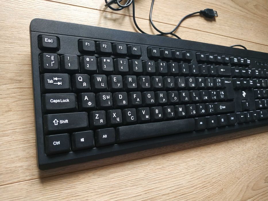Клавіатура USB Keyboard 2E KS108 для комп'ютера ноутбука клавиатура
