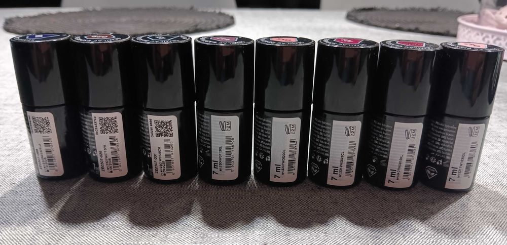 Lakiery hybrydowe semilac zestaw 8