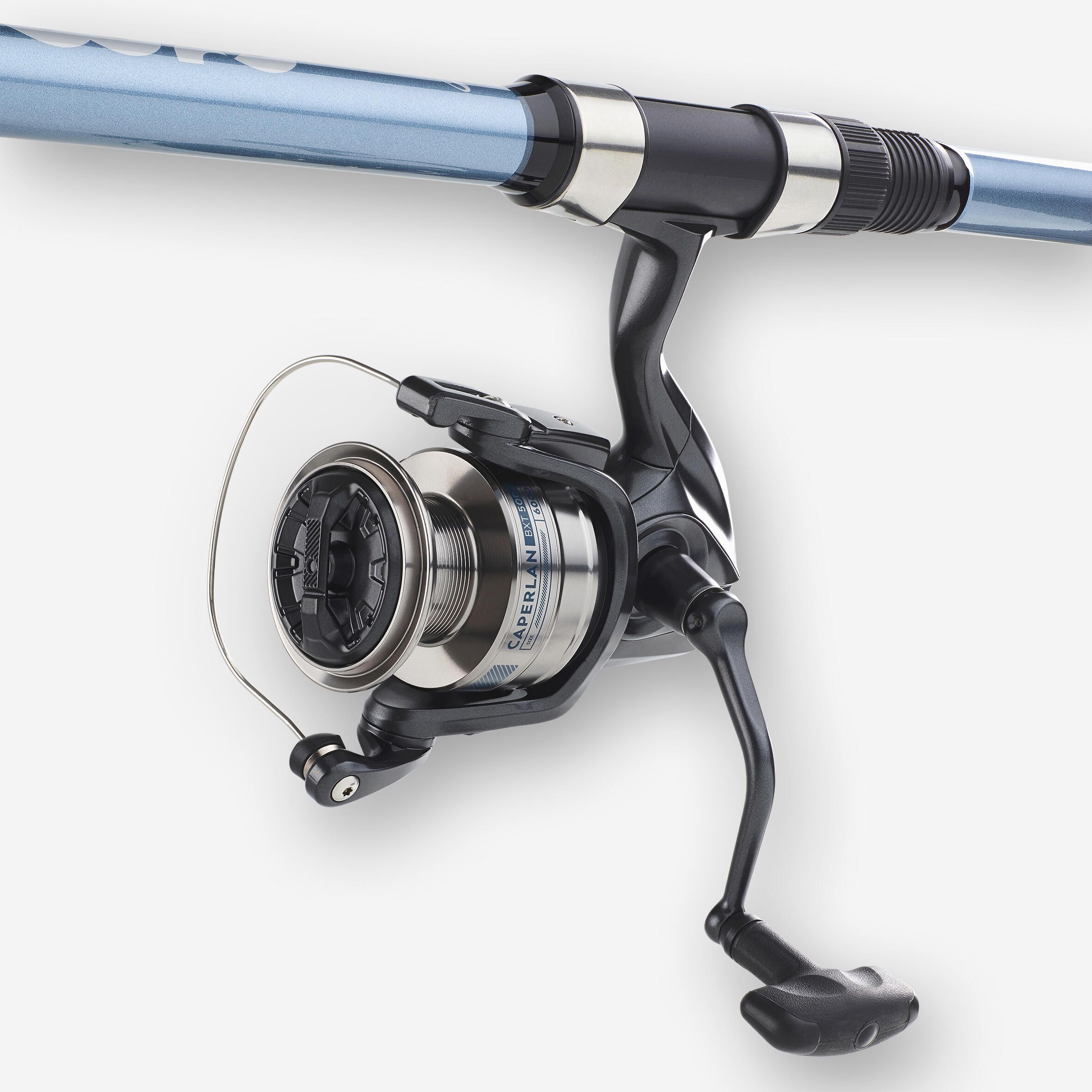 Conjunto de Pesca em Surfcasting Cana e Carreto SYMBIOS