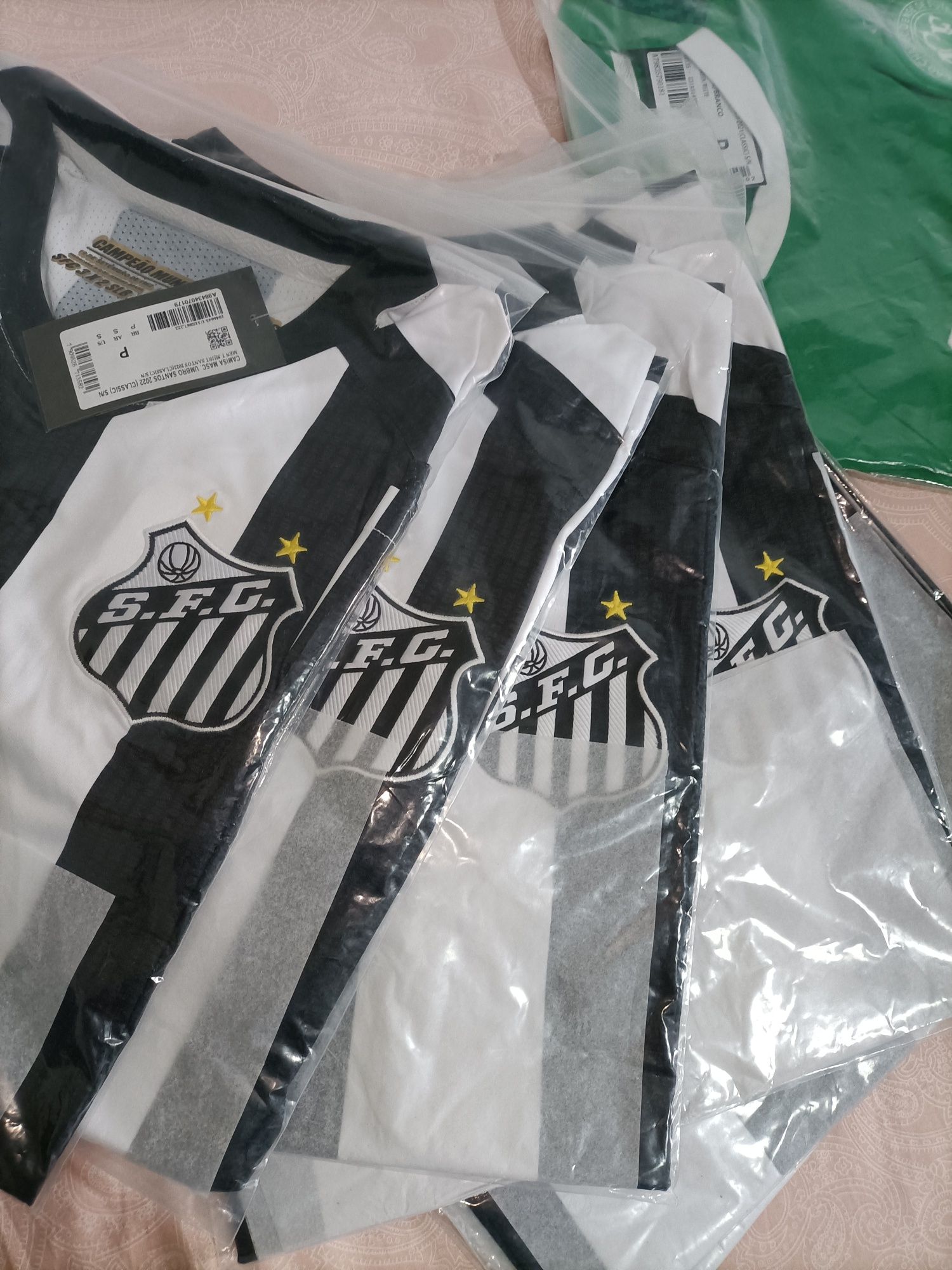 Camisas Santos Futebol Clube