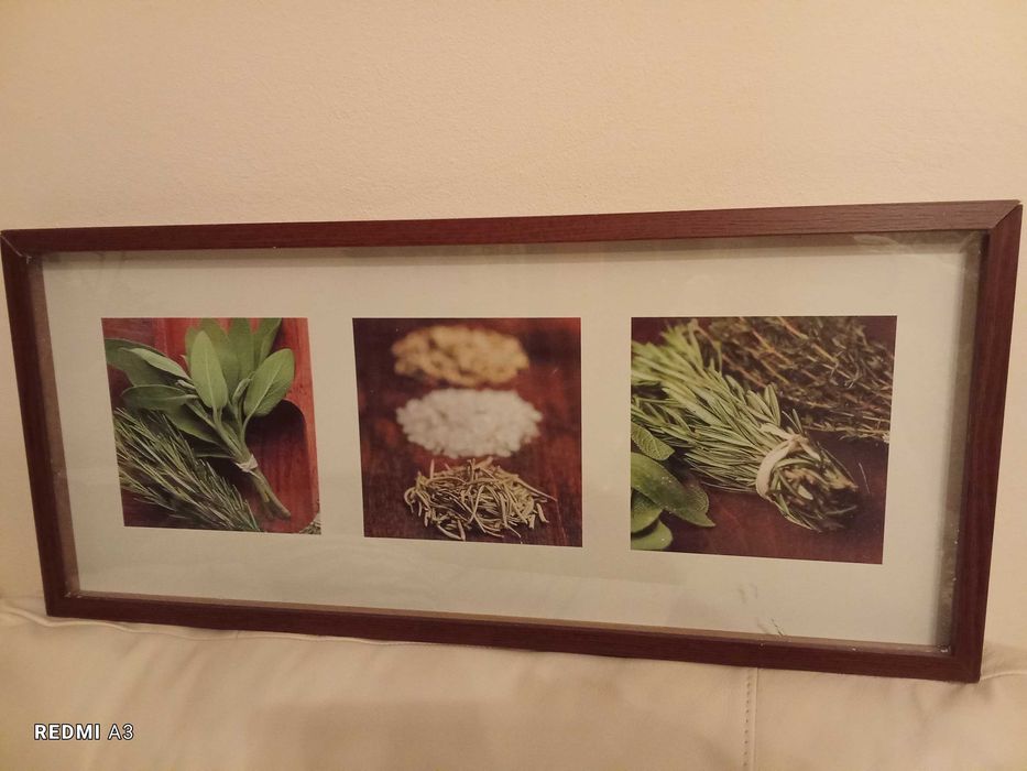 Obraz, IKEA, zioła, do kuchni, na działkę