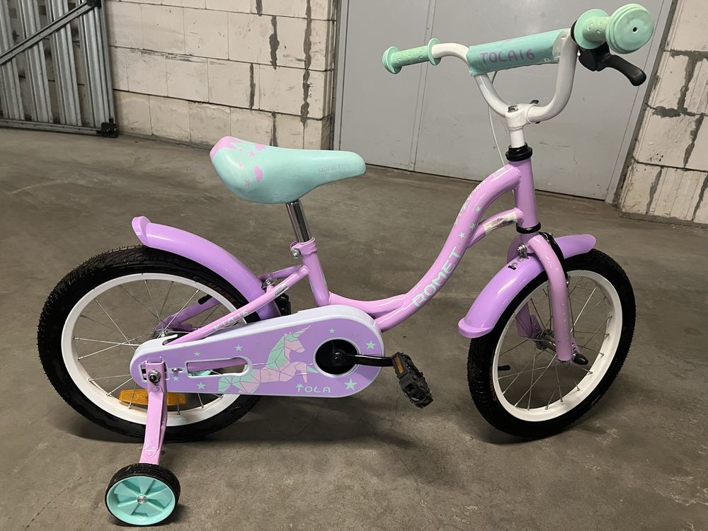 Rower dla dziewczynki Romet Tola 16 cali unicorn