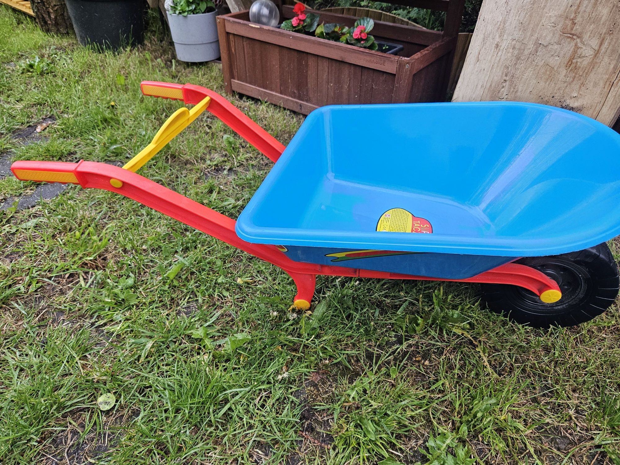Super Taczka plastikowa dla dzieci