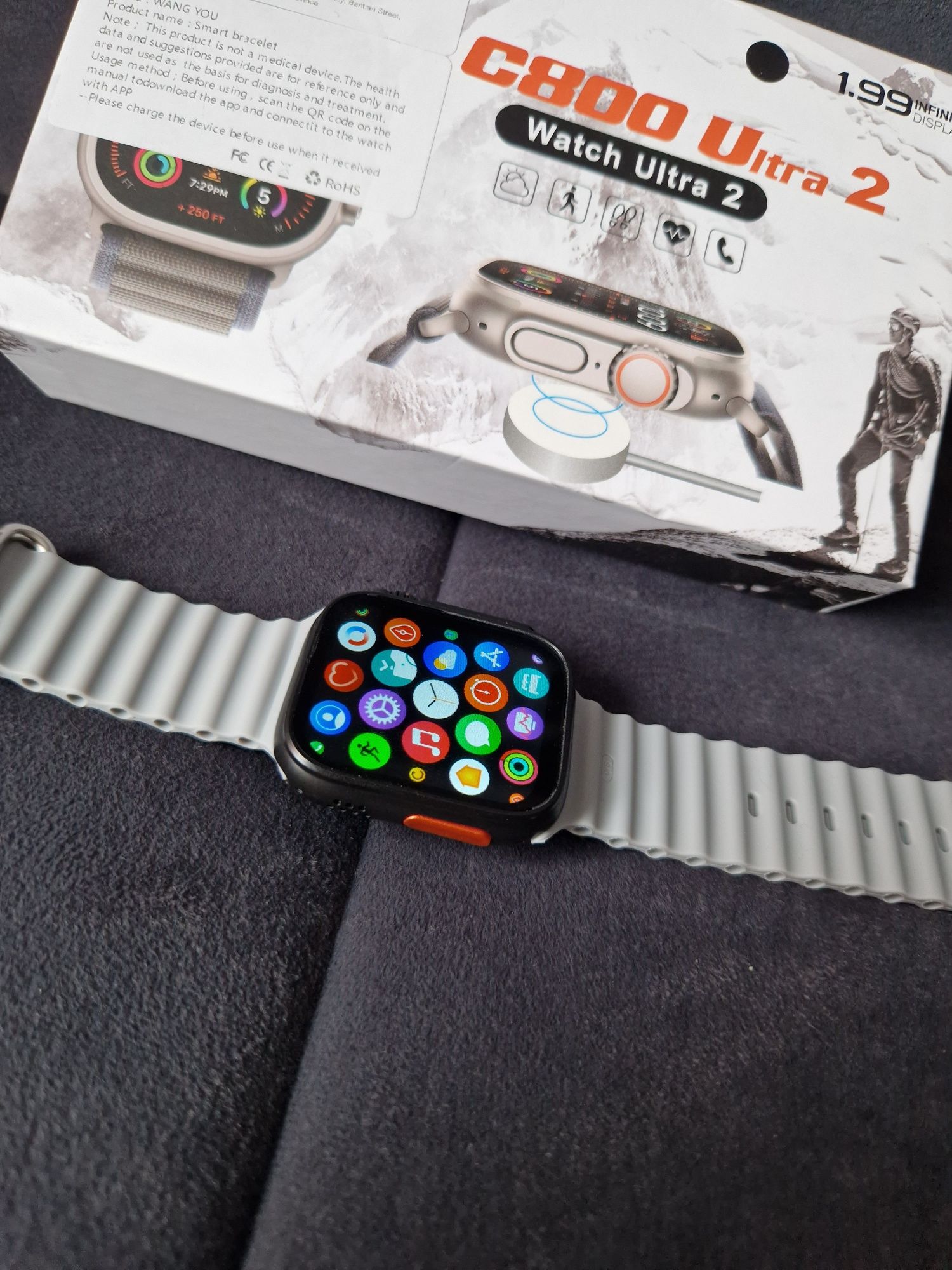 Smartwatch C800 nowy