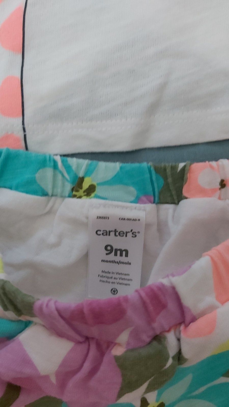Комплект костюм юбка майка Carters Картерс 9М.