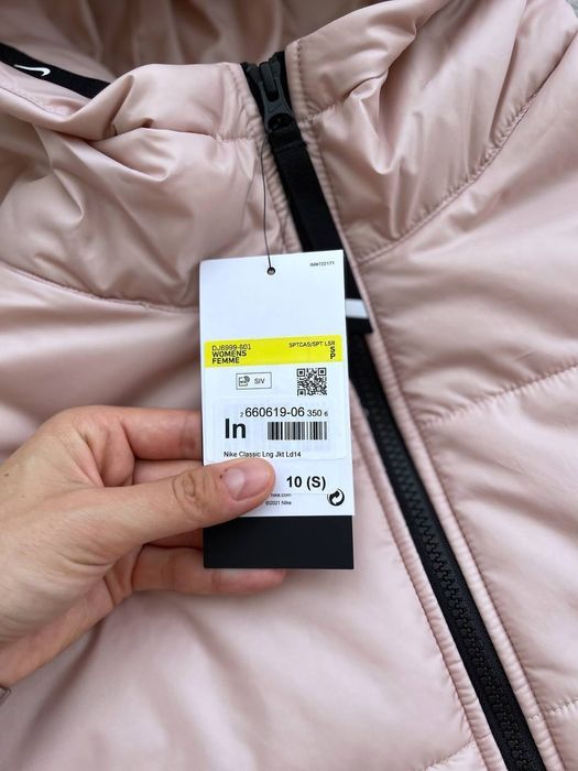 США! Жіночі куртки Nike W NSW SYN TF RPL HD DJ6999-601 Оригінал! S