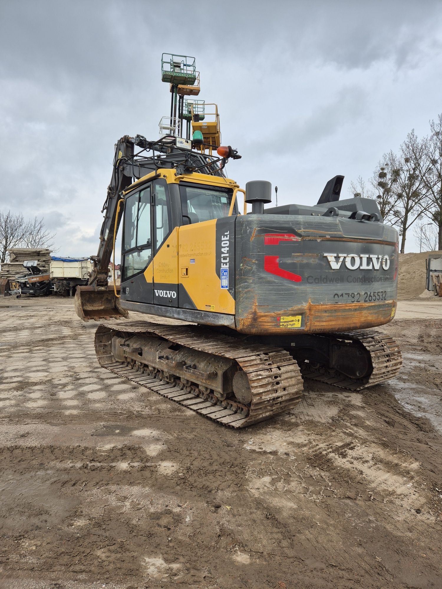 Volvo ec140 el 2016r bdb stanie