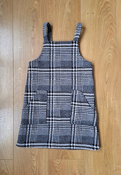 Теплый сарафан в школу для девочки