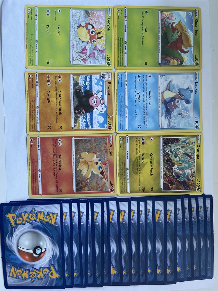 Коллекционые карточки Pokémon. Оригинал.