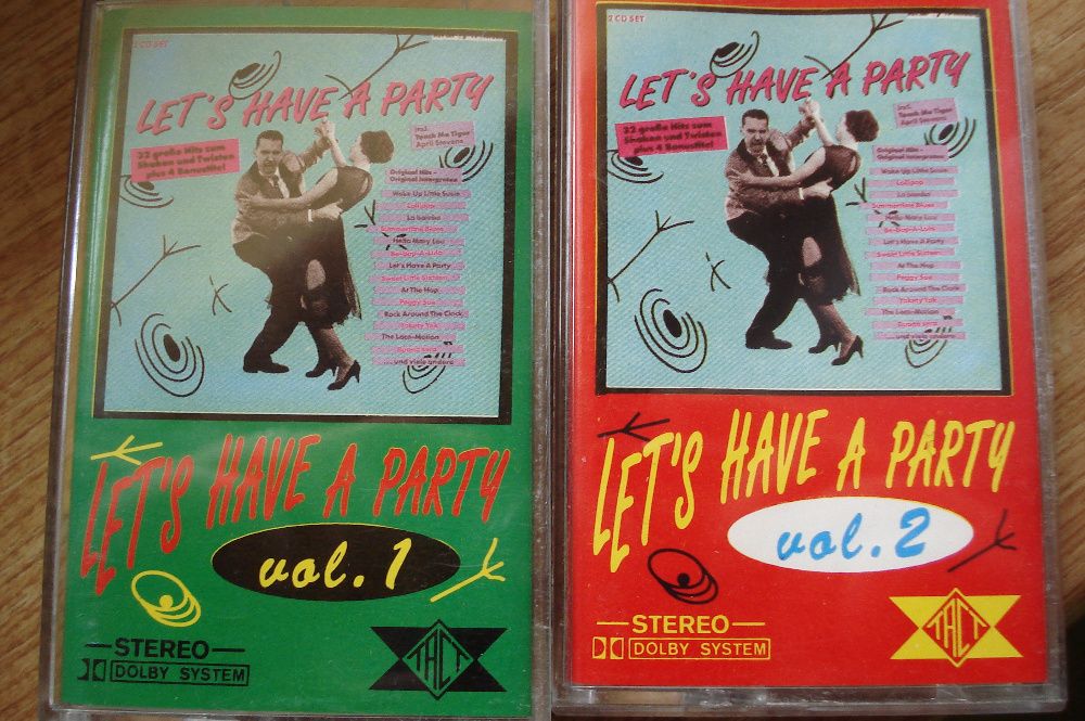 Kasety magnetofonowe - Let's Have A Party, lata 60-te, sprzedam