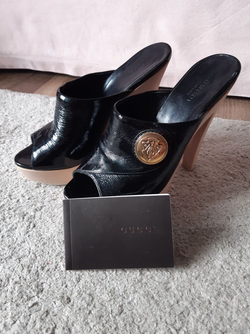 Buty na obcasie, szpilki/ na platformie Gucci rozm 36.5