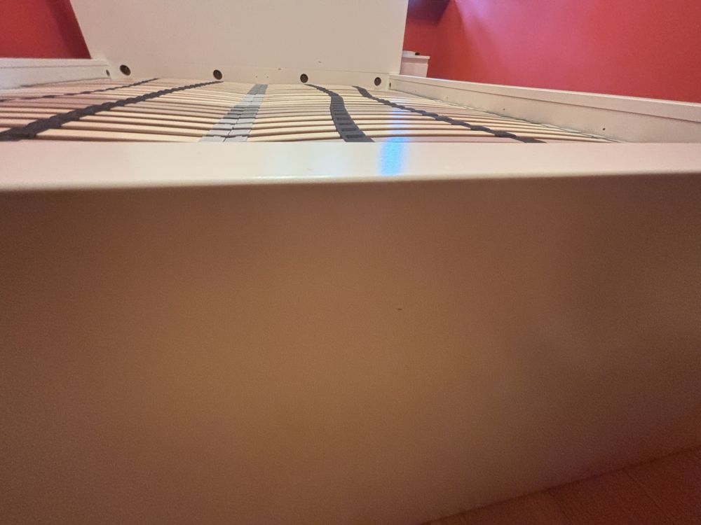 Rama łózka MALM ze stelażem IKEA 160x200