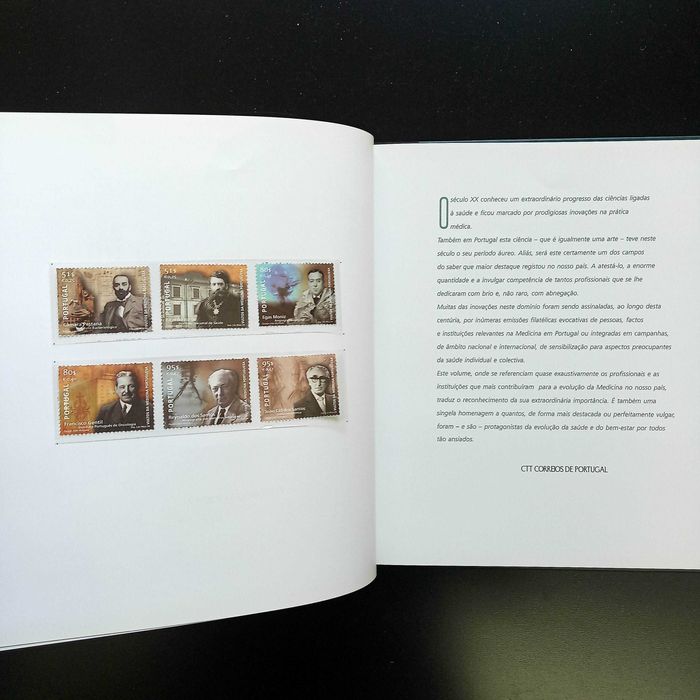 História da Medicina em Portuguesa no século XX - CTT Correios