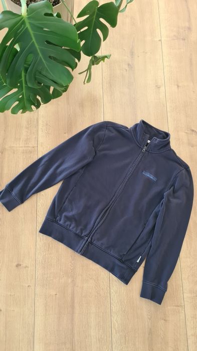 Bluza rozpinana Napapijri. Granatowa / Czarna. Rozmiar L