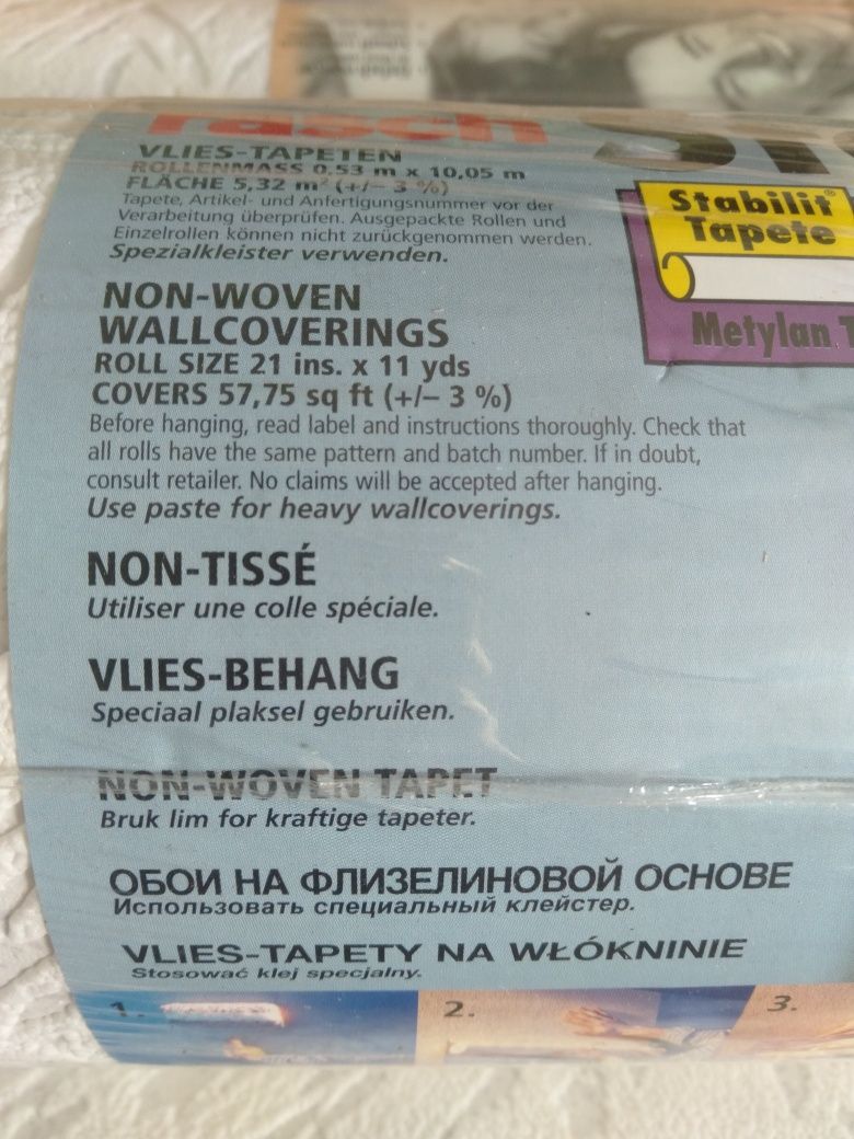 Rasch Tapety na włókninie