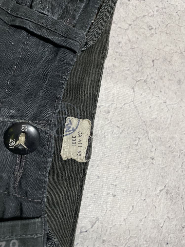 Мужские Карго Штаны G Star Raw 29x32 Оригинал Идеал На Утяжках S-M
