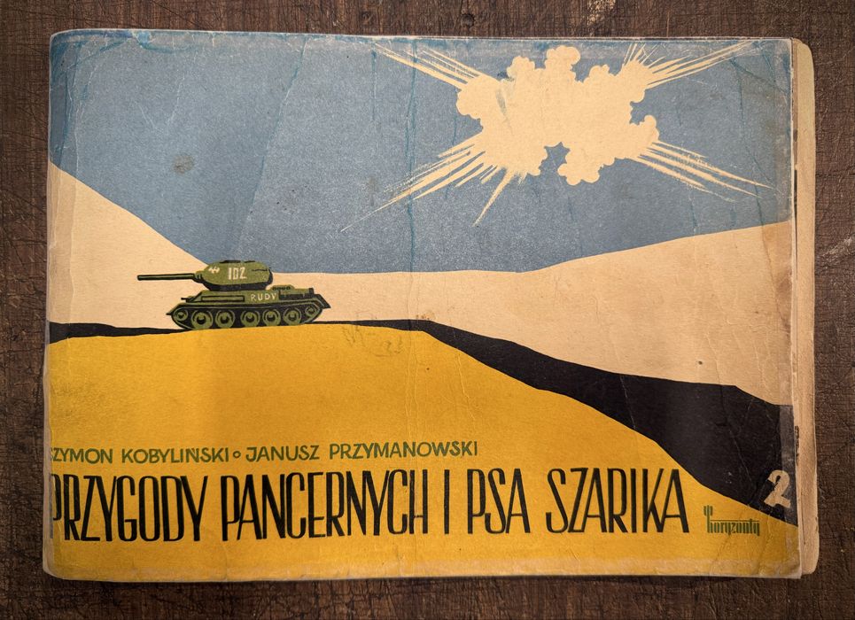 Przygody pancernych i psa Szarika cz. 2 - komiks, rys. Sz. Kobylinski