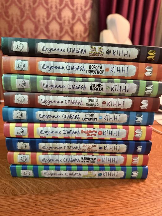 Книги Щоденник слабака (2,5,11, 12)