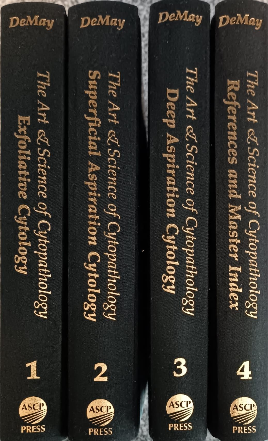 DeMay's 2a edição " Art & Science of Cytopathology" (4 volumes)