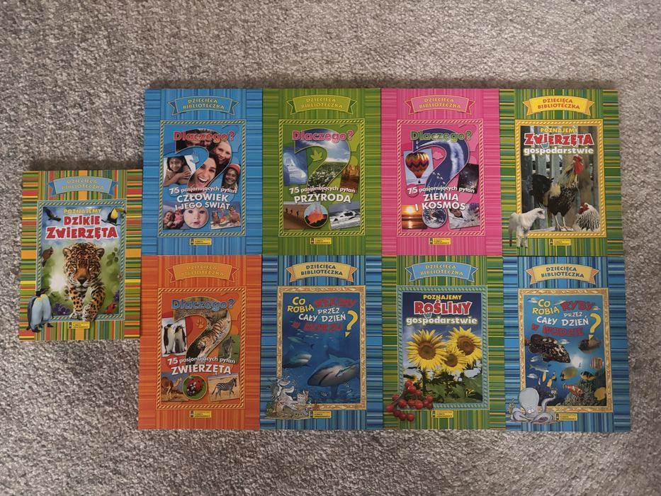 seria książek dziecięca biblioteczka idealna jako prezent na święta
