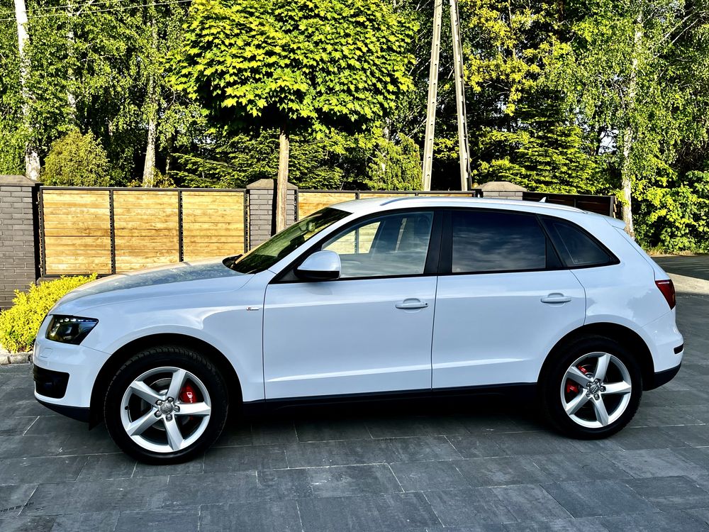 AUDI Q5 2.0TDI~S-LINE~Quattro~Bi-Xenon~NAVI~Biała Perła~