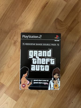 Grand theft auto DOUBLE PACK PS2 UNIKAT