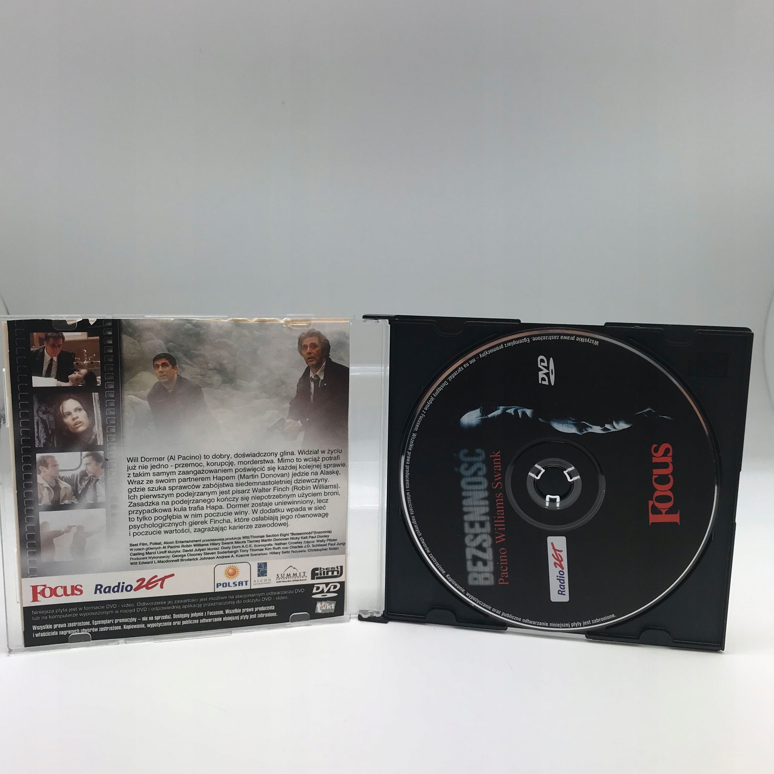 Dvd - Film Bezsenność