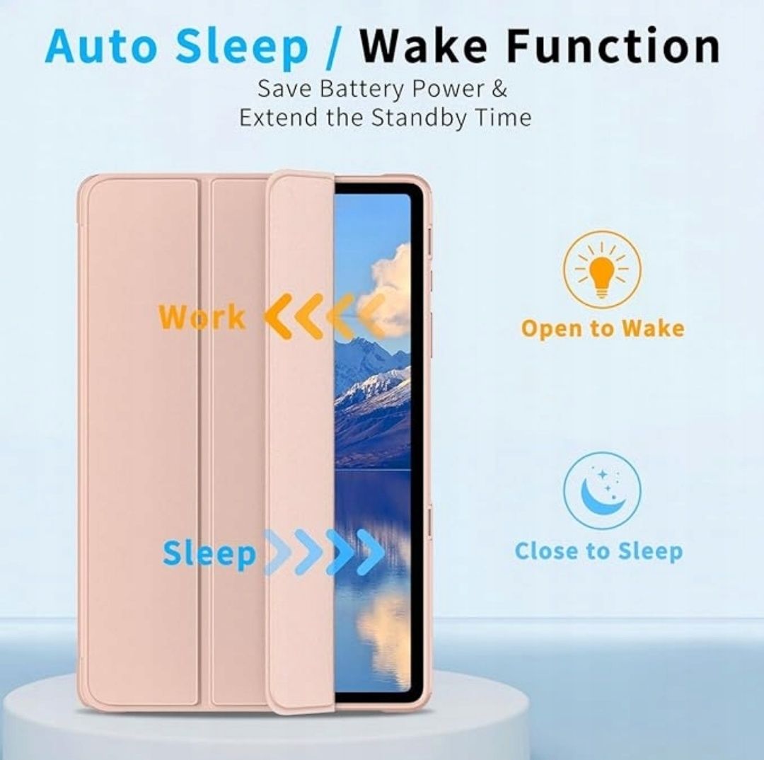 Etui dla Samsung Galaxy Tab A9+ / A9 Plus 11 Cala 2023, przezroczysty