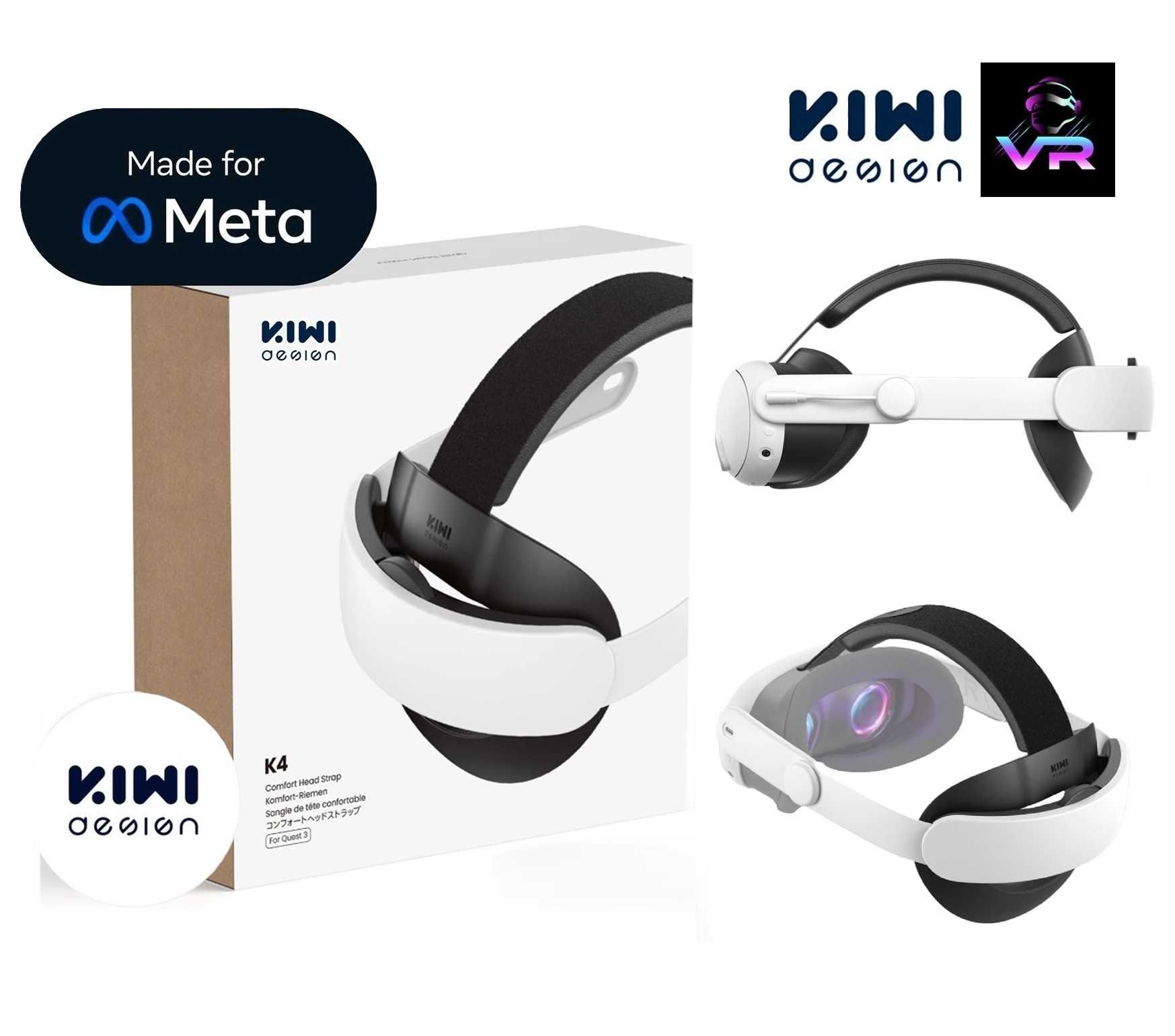 KIWI Design Elite Strap кріплення на голову Meta Quest 3 (3S) Oculus