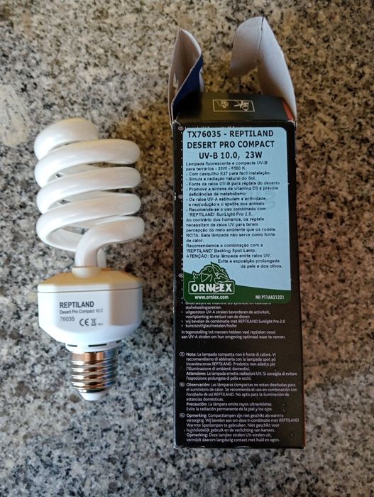 0. Reptile UV-B Lamp 10.0 23W (Like New)64354259057281122