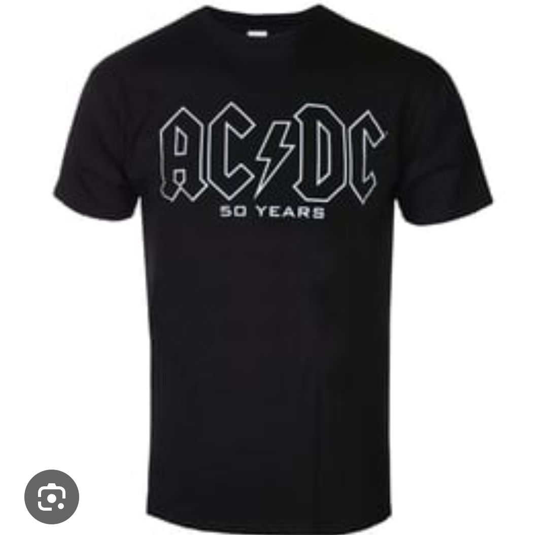 Xl AC DC damska koszulka t-shirt nowa bawełna 100 %