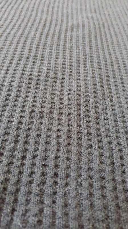 Dzianinowy sweterek H&M, unisex, strukturalny splot, nowy, 34/36/XS/S
